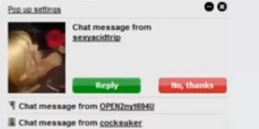 getnaughty chat message