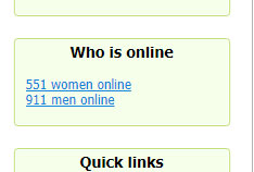 FDating Female Users Online
