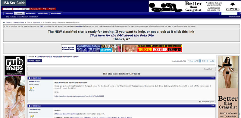 Usasexguide Info Forum