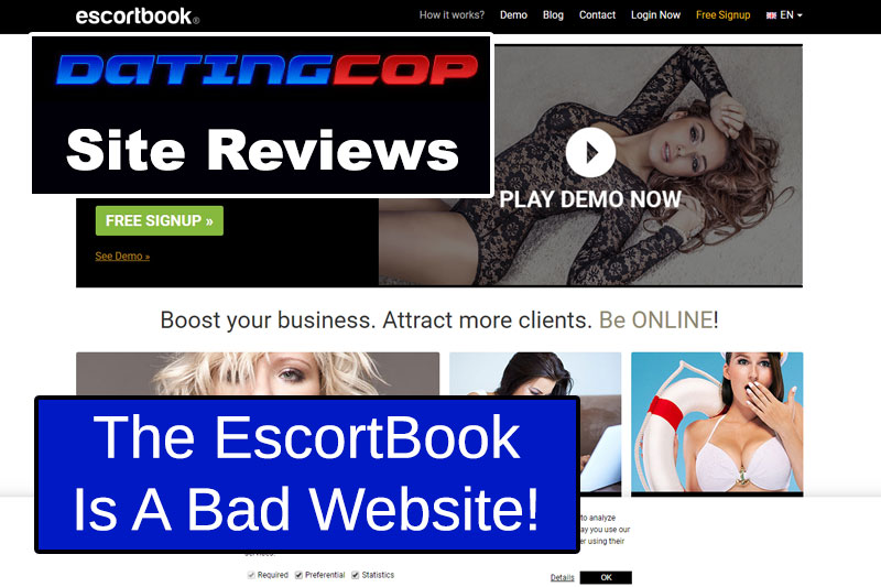EscortBook website