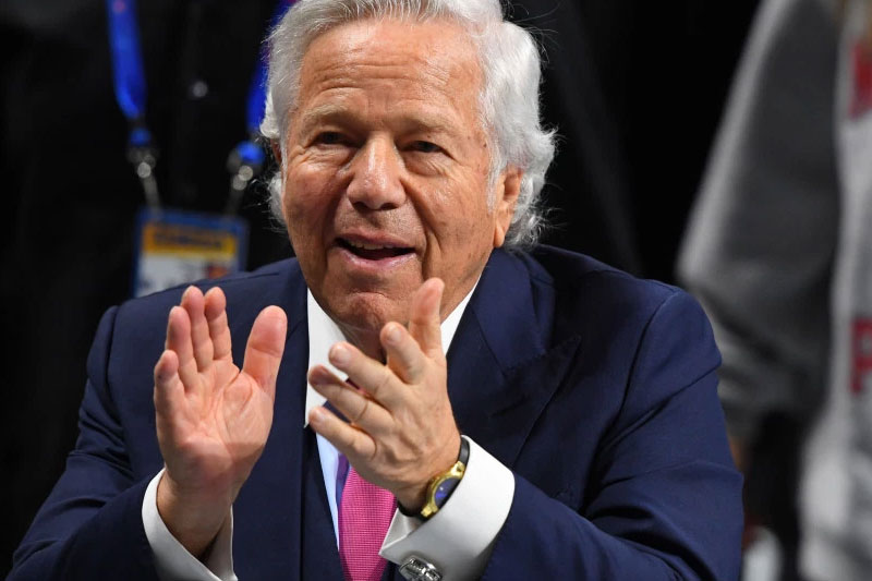 Photo of Pats owner Robert Kraft