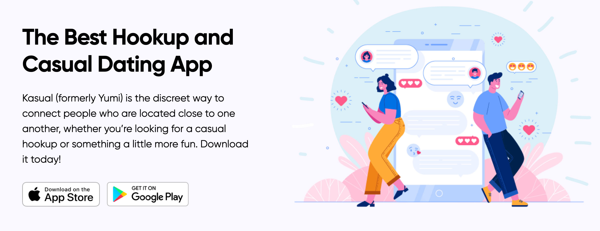 Kasual App Homepage